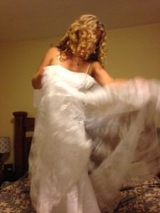 laura wedding dress